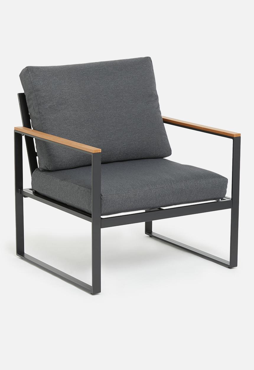 Sixth Floor - Azores outdoor arm chair - grey