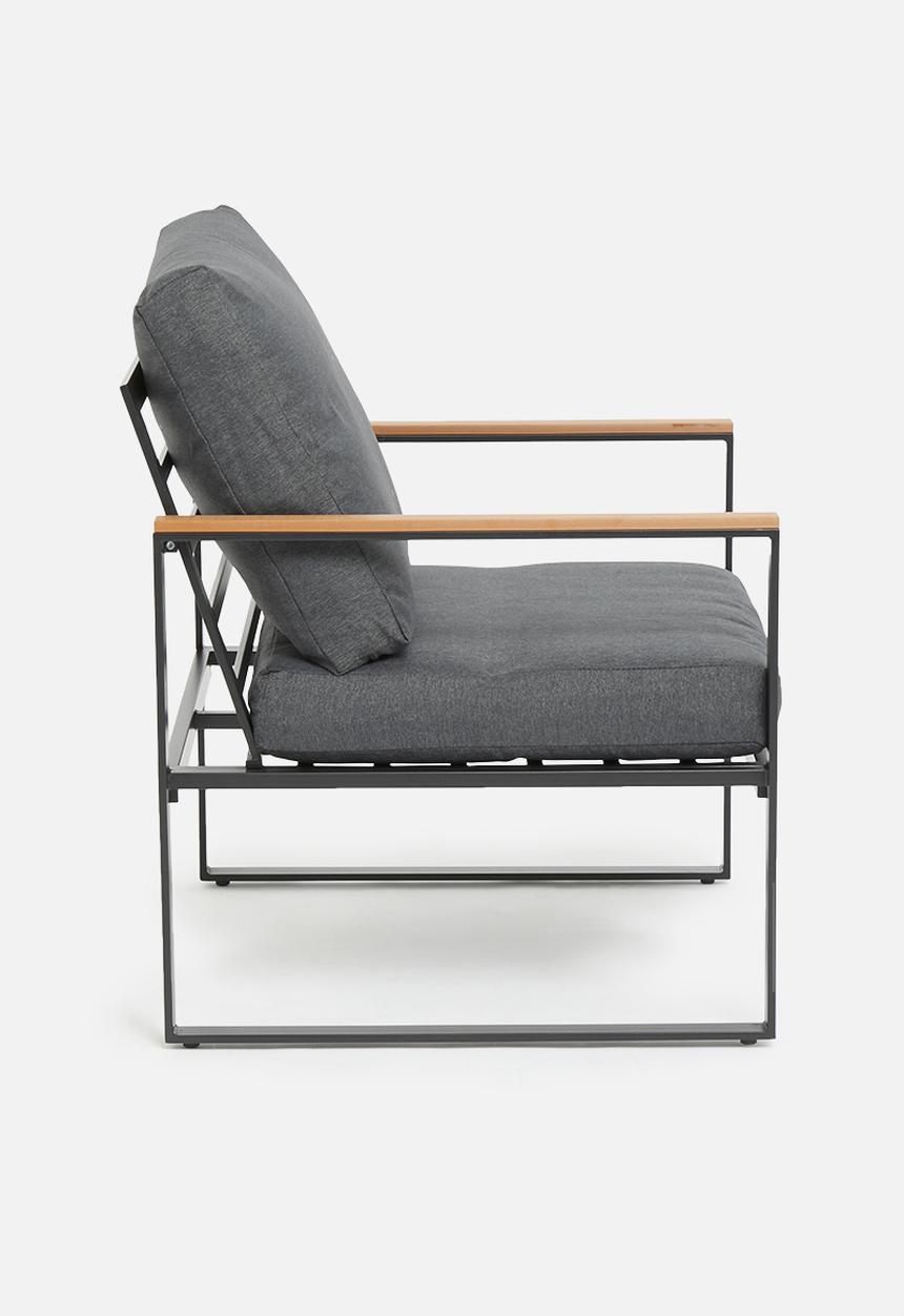 Sixth Floor - Azores outdoor arm chair - grey