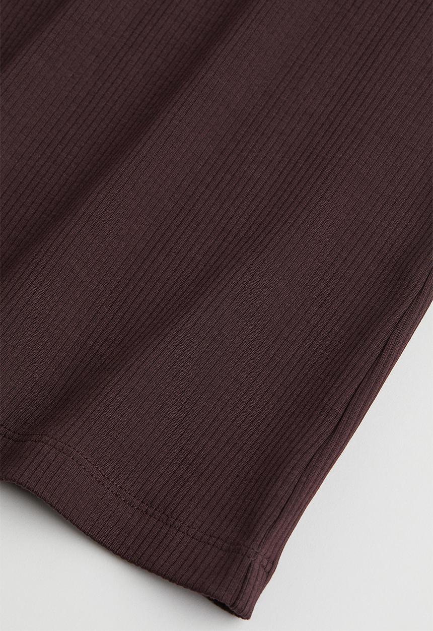 H&M - Flared leggings - dark brown
