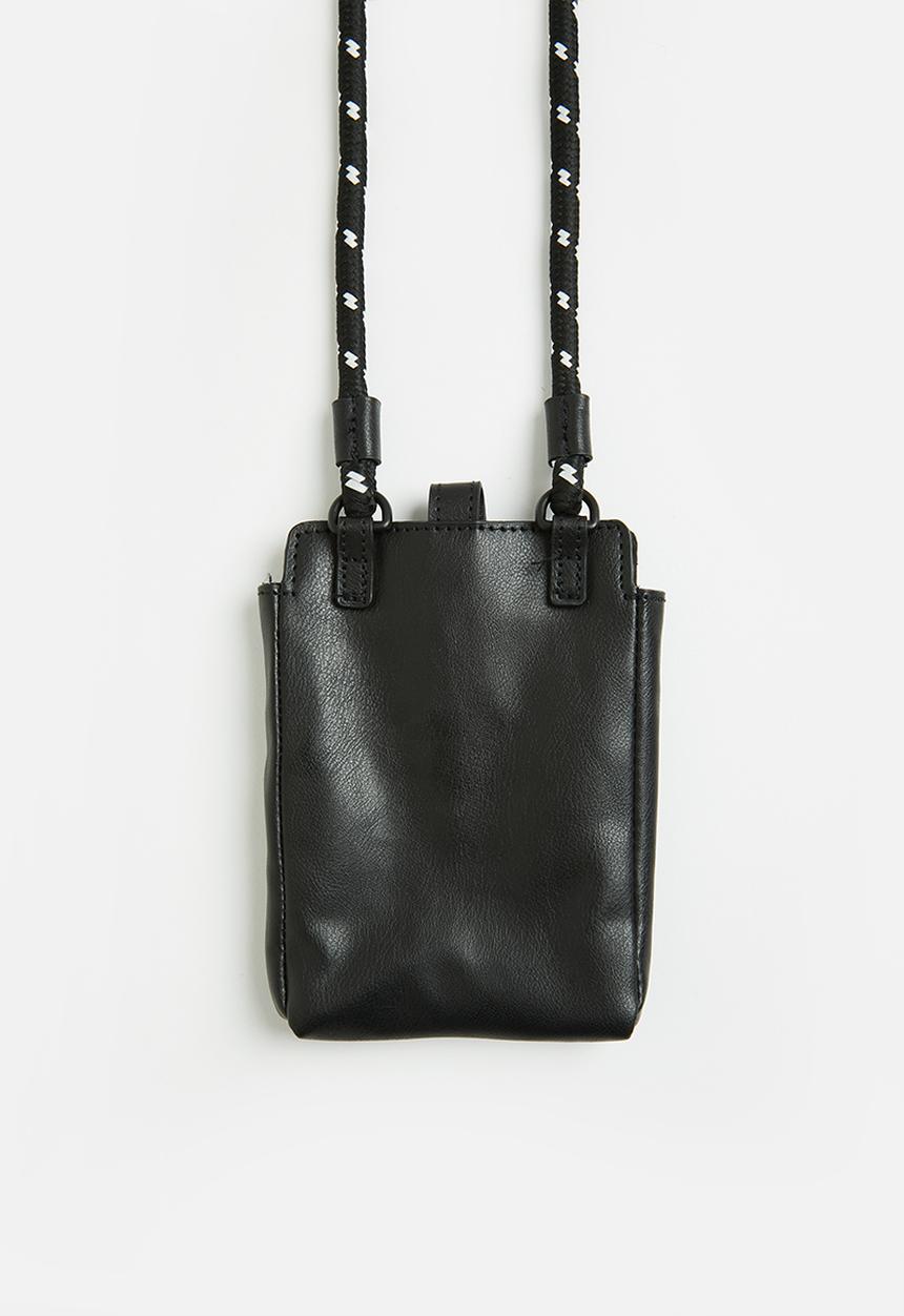 adidas Performance - Pu phone bag - black & white