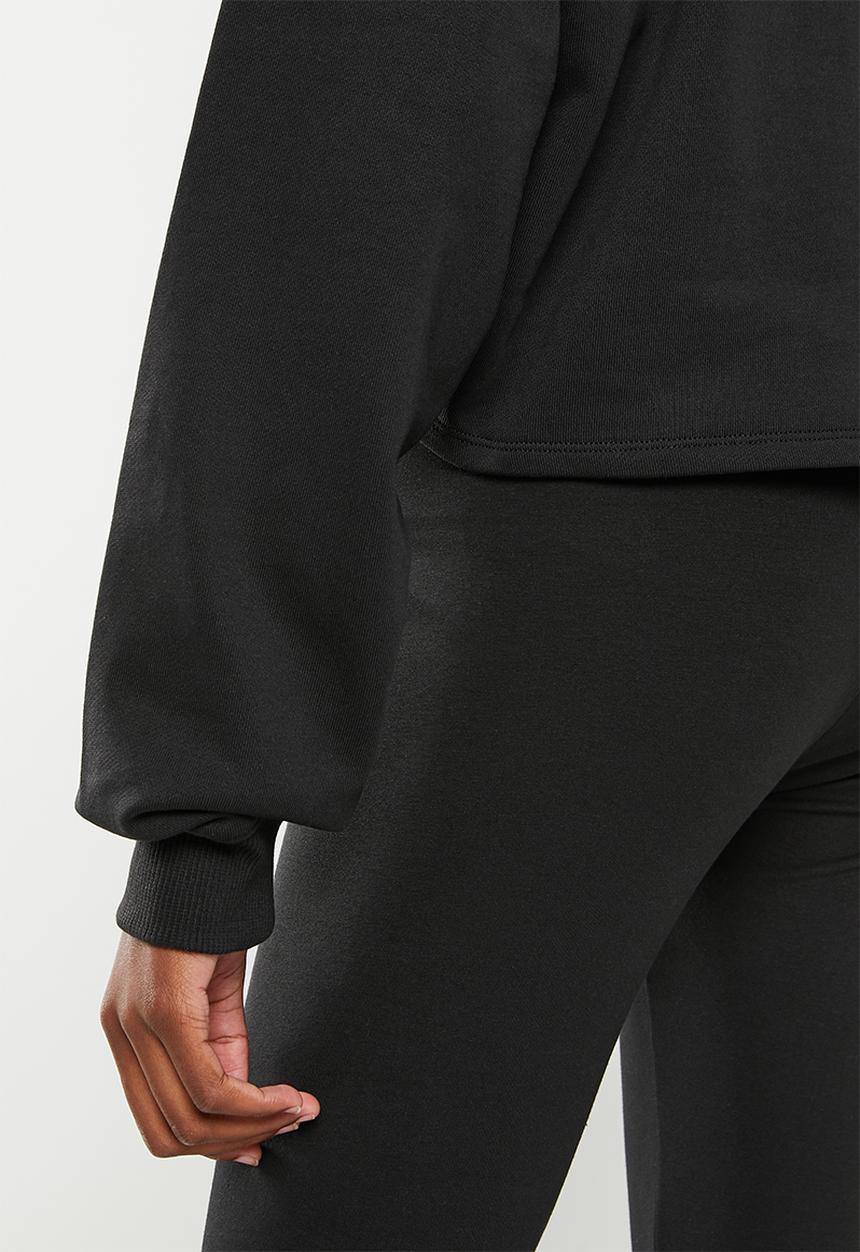 Calvin Klein - Glossy monogram hoodie - ck black