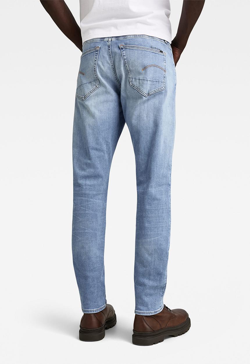 G-STAR - 3301 slim elto superstretch lt indigo aged