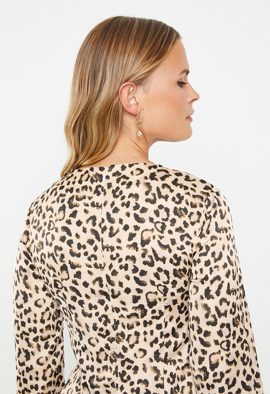 Glamorous - Maxi dress - natural white leopard