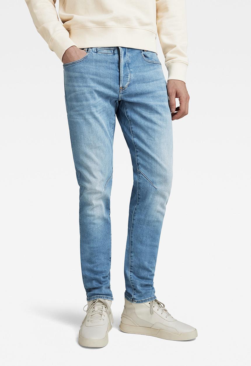 G-STAR - D-staq 5-pkt slim elto superstretch - lt indigo aged