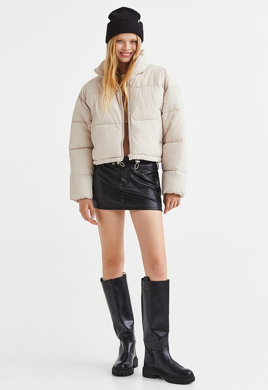 H&M - Puffer jacket - light beige