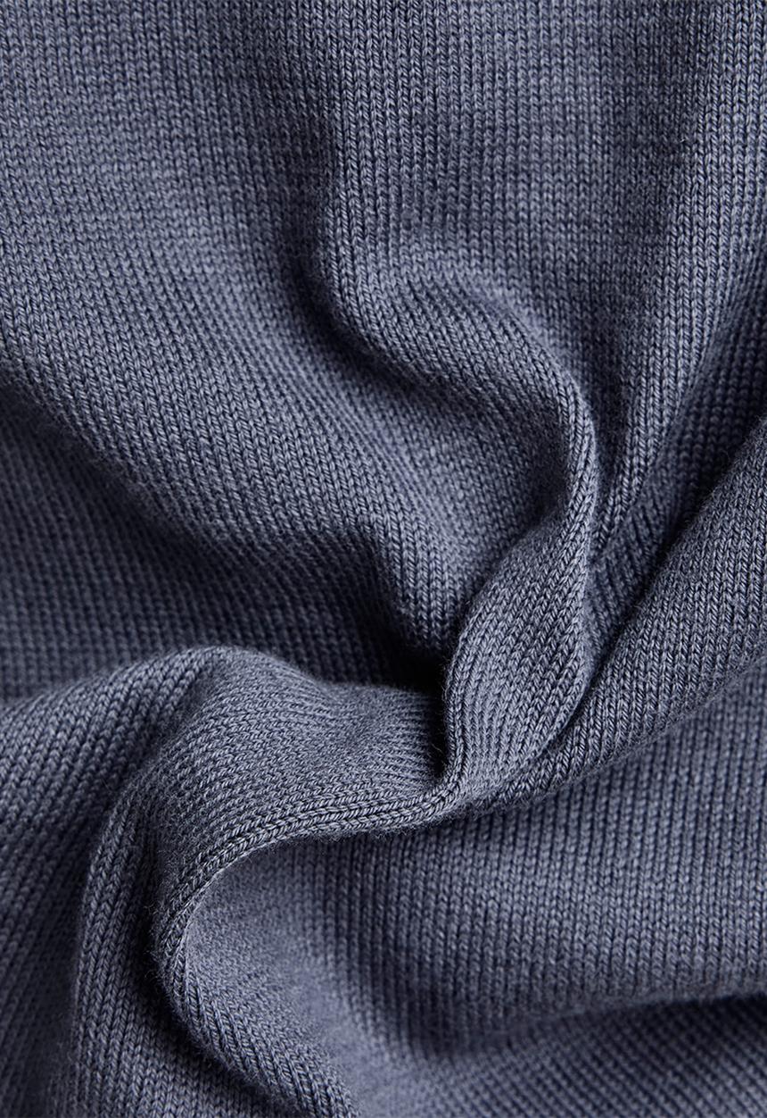 G-STAR - Premium core turtle knit - fantem blue