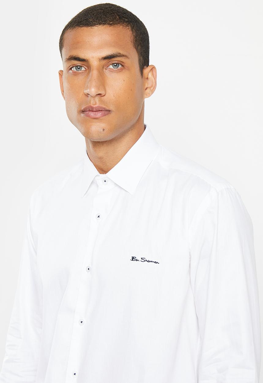 Ben Sherman - Ben shirt - white