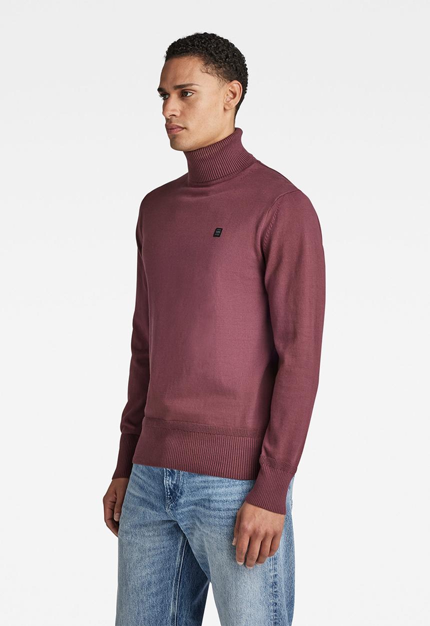 G-STAR - Premium core turtle knit - vineyard wine