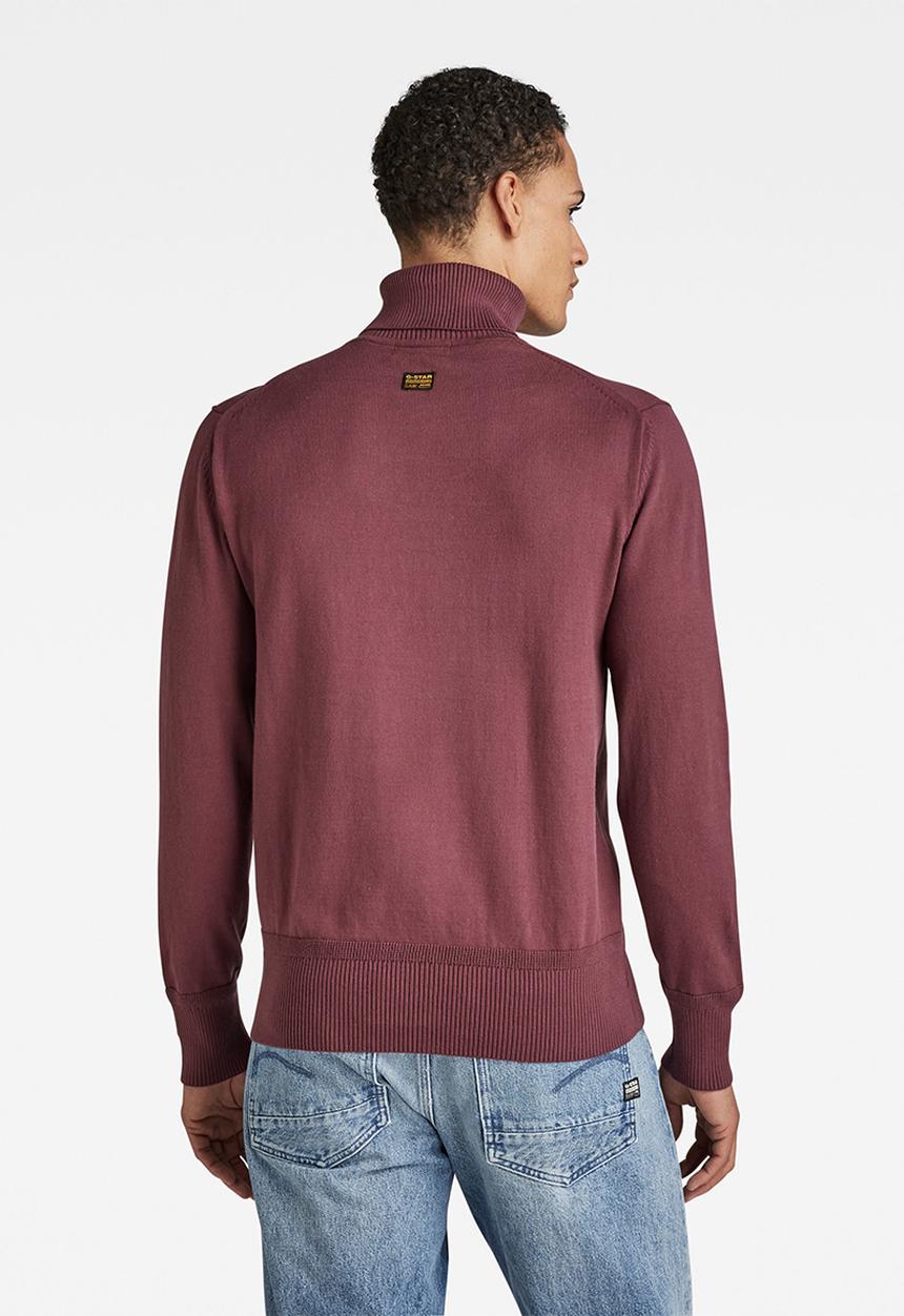 G-STAR - Premium core turtle knit - vineyard wine