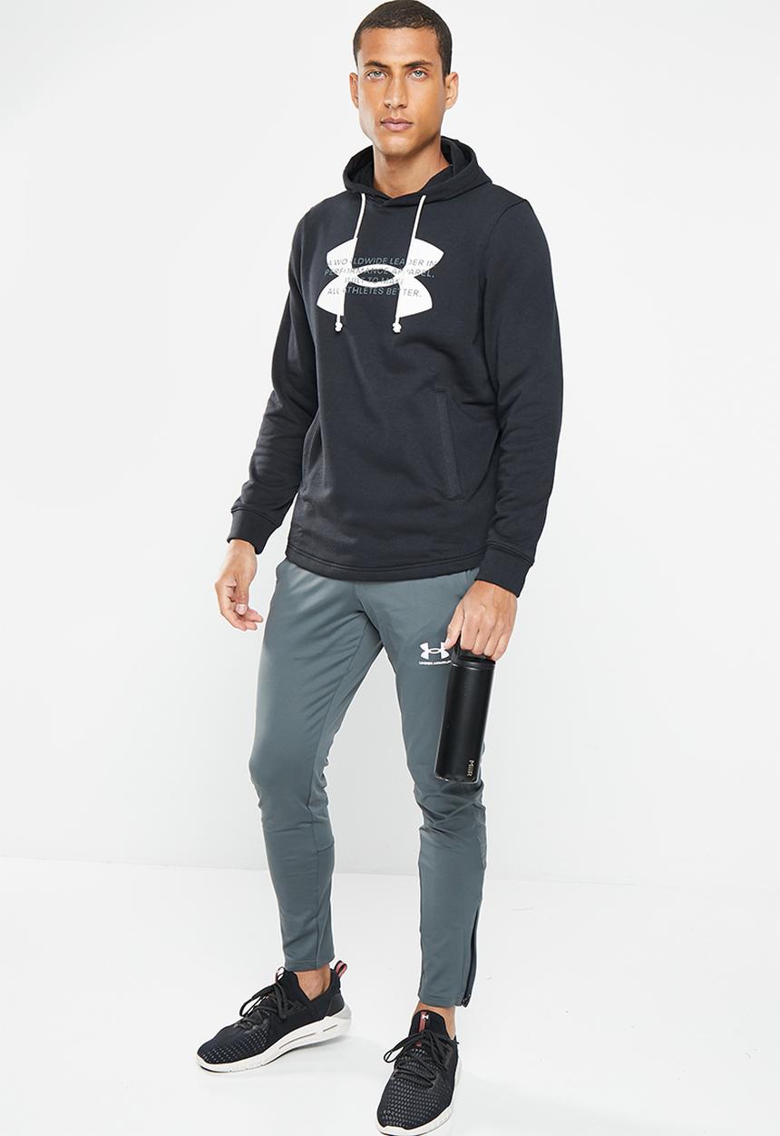 Under Armour - Ua rival terry logo hoodie - black