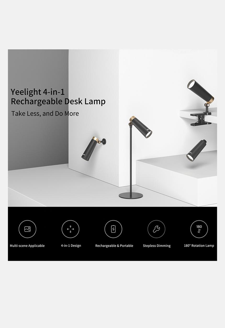 Yeelight - 4 in 1 Rechargeable Desk Lamp