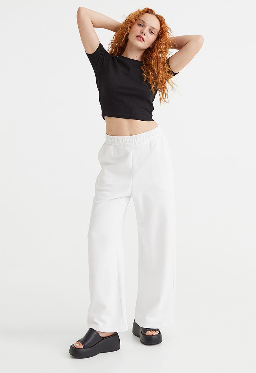 H&M - Ribbed top - black