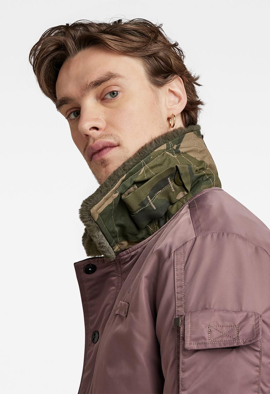 G-STAR - Field liner jacket - dark taupe fungi
