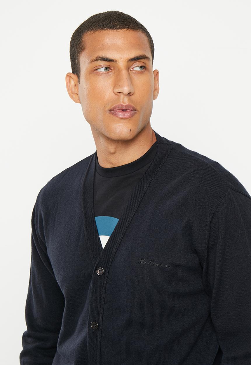 Ben Sherman - Ben sherman cardi - black