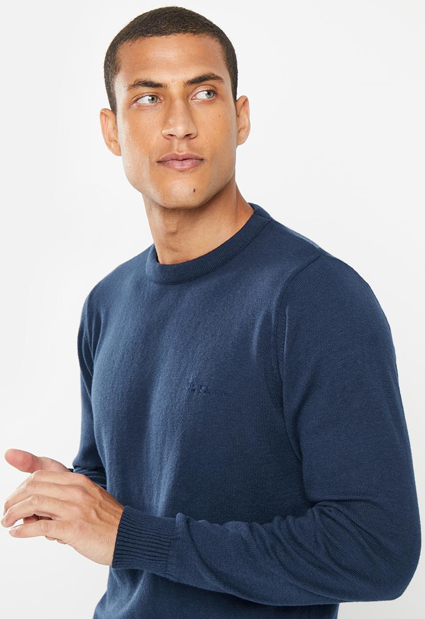 Ben Sherman - Crew neck knit - navy
