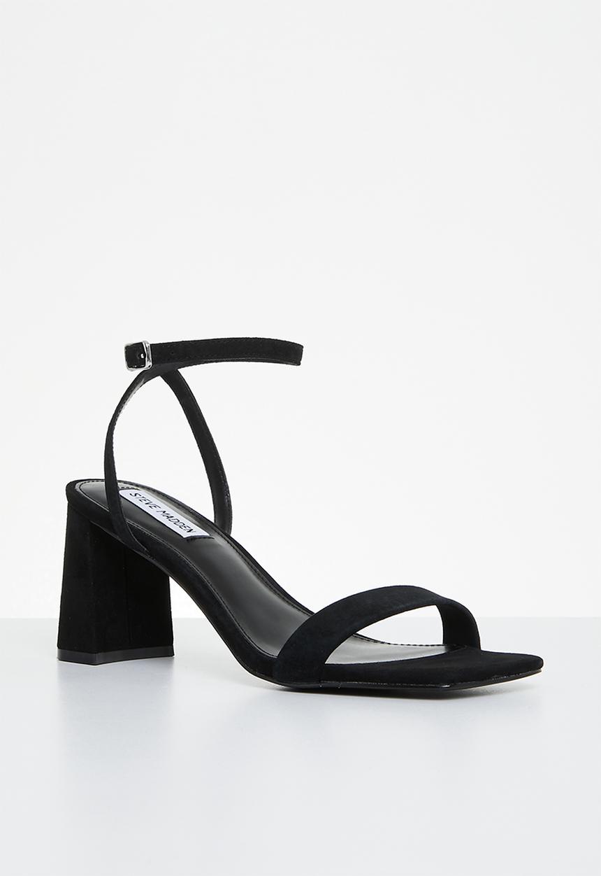 Steve Madden - Luxe block heel - black suede
