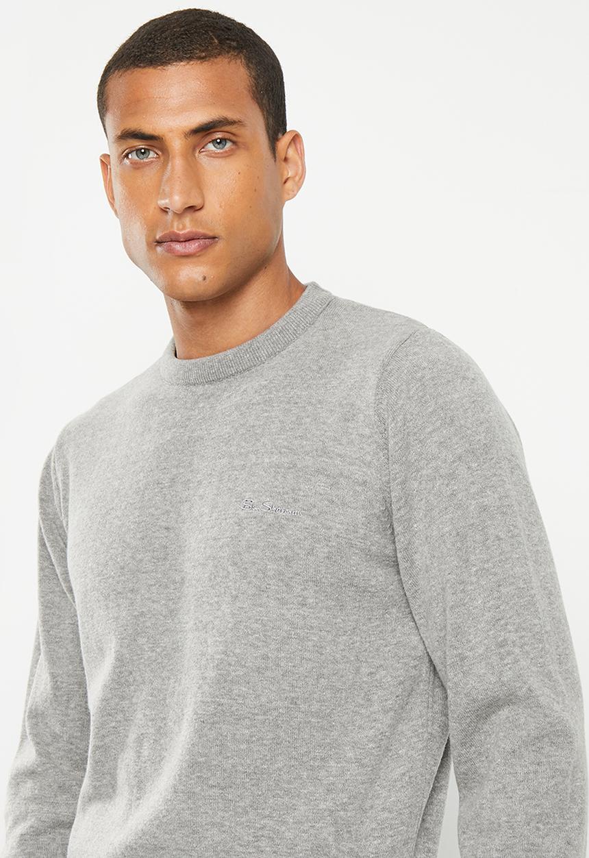 Ben Sherman - Crew neck knit - grey