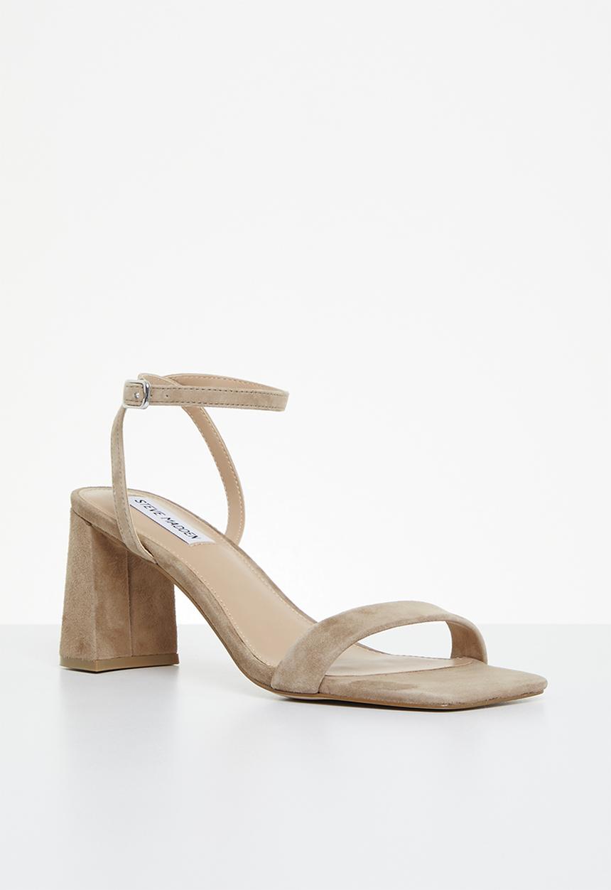 Steve Madden - Luxe block heel - tan suede