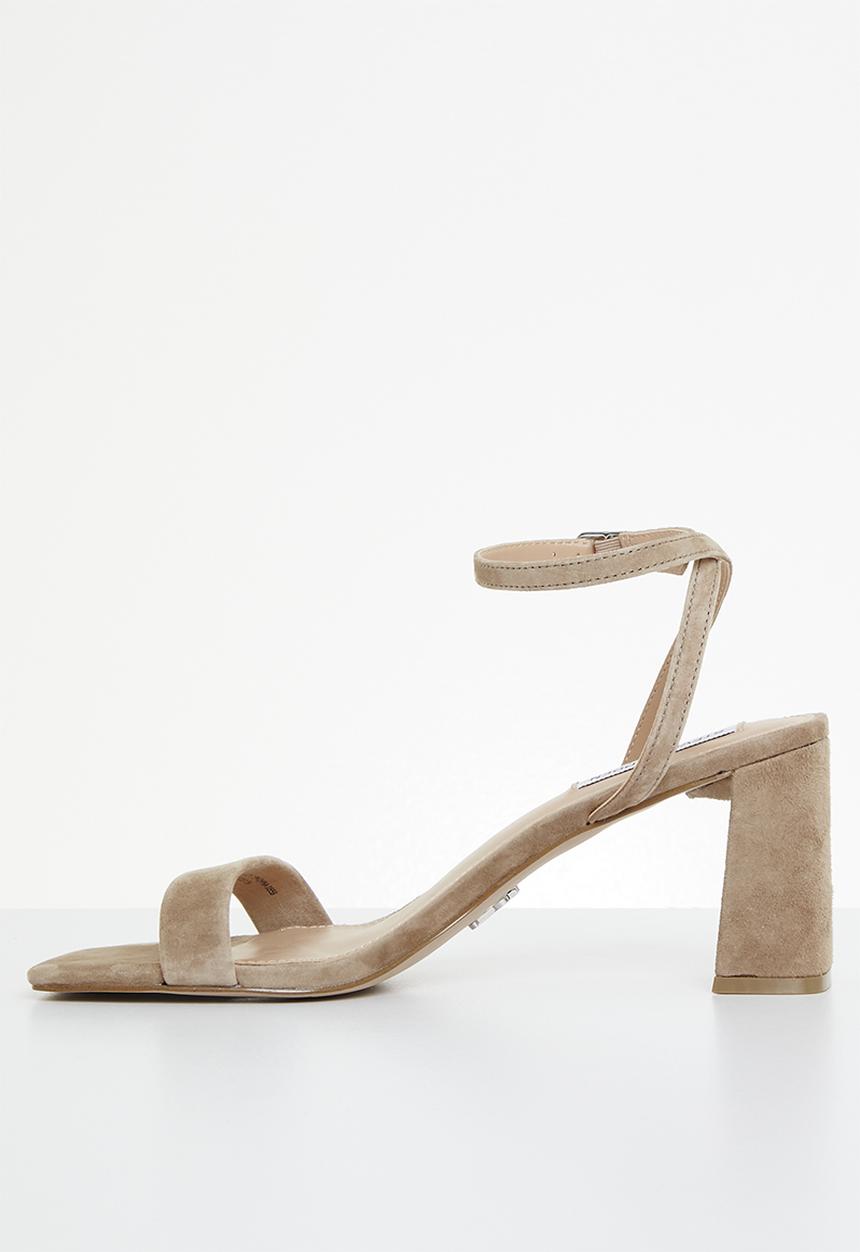 Steve Madden - Luxe block heel - tan suede