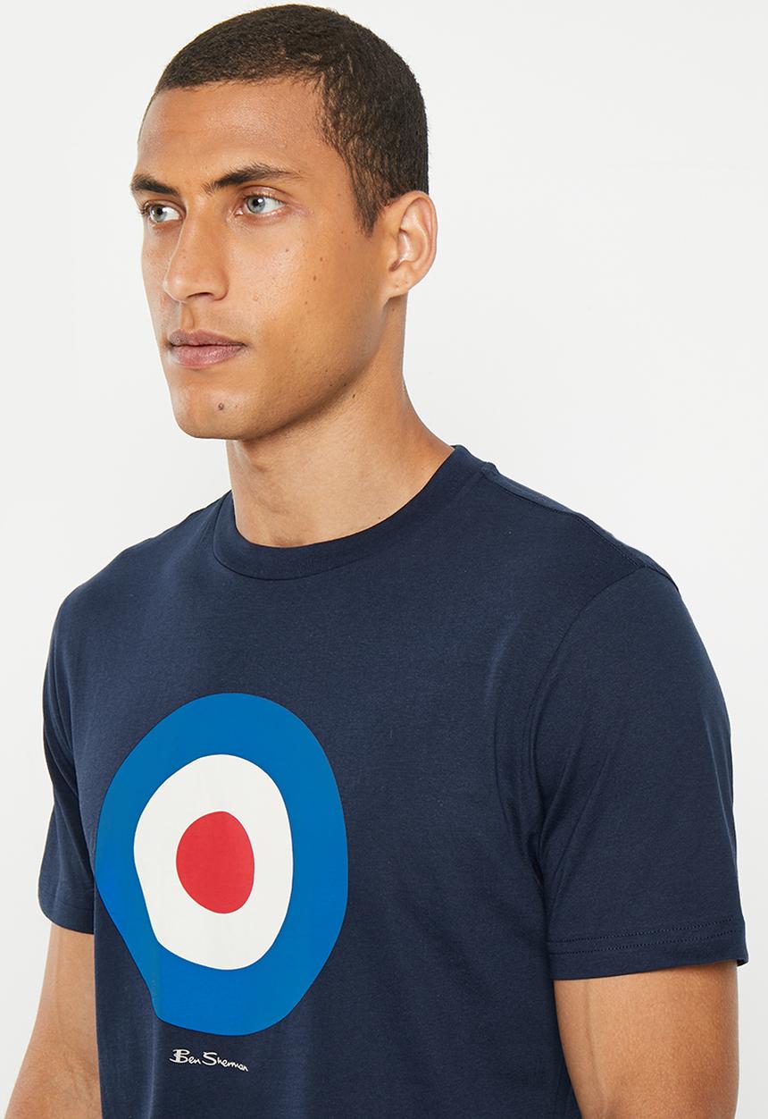 Ben Sherman - BIG TARGET TEE - NAVY