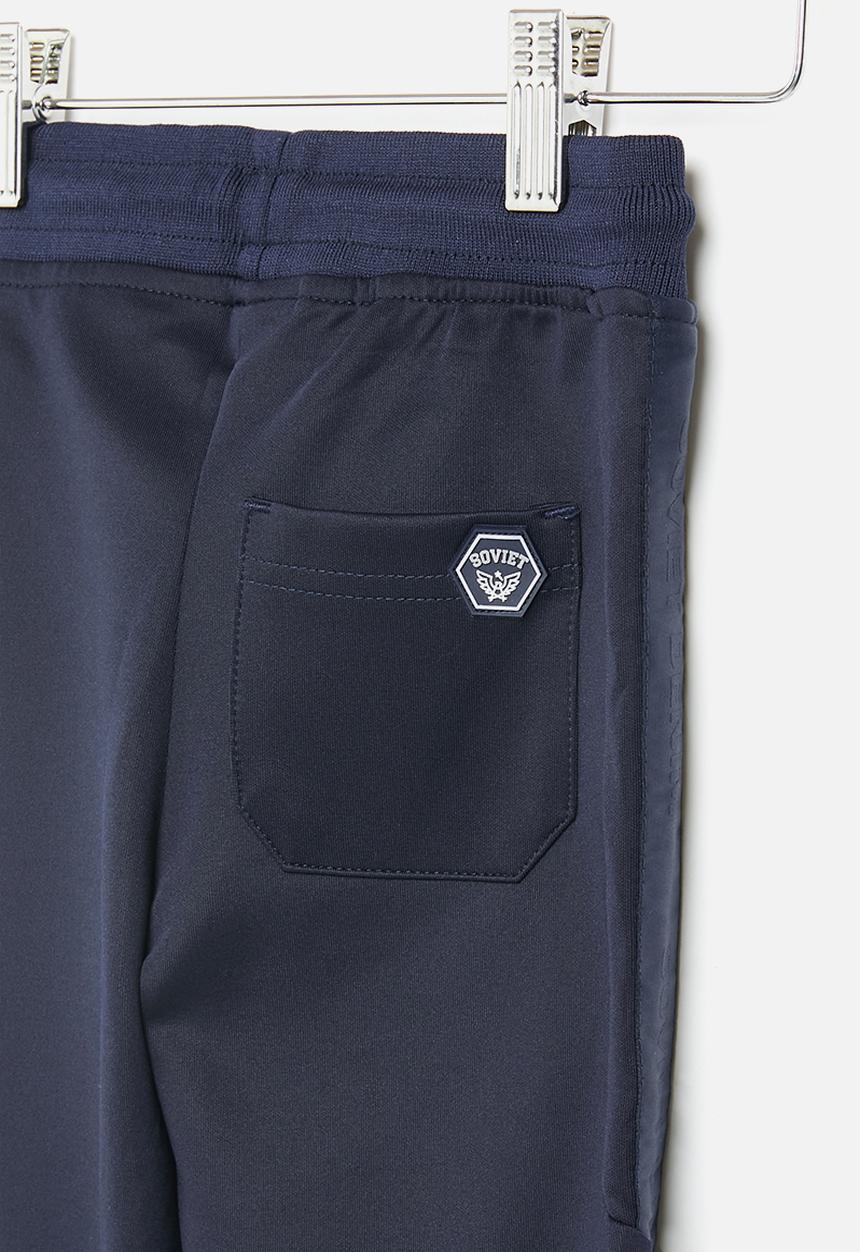 SOVIET - Track pants - navy