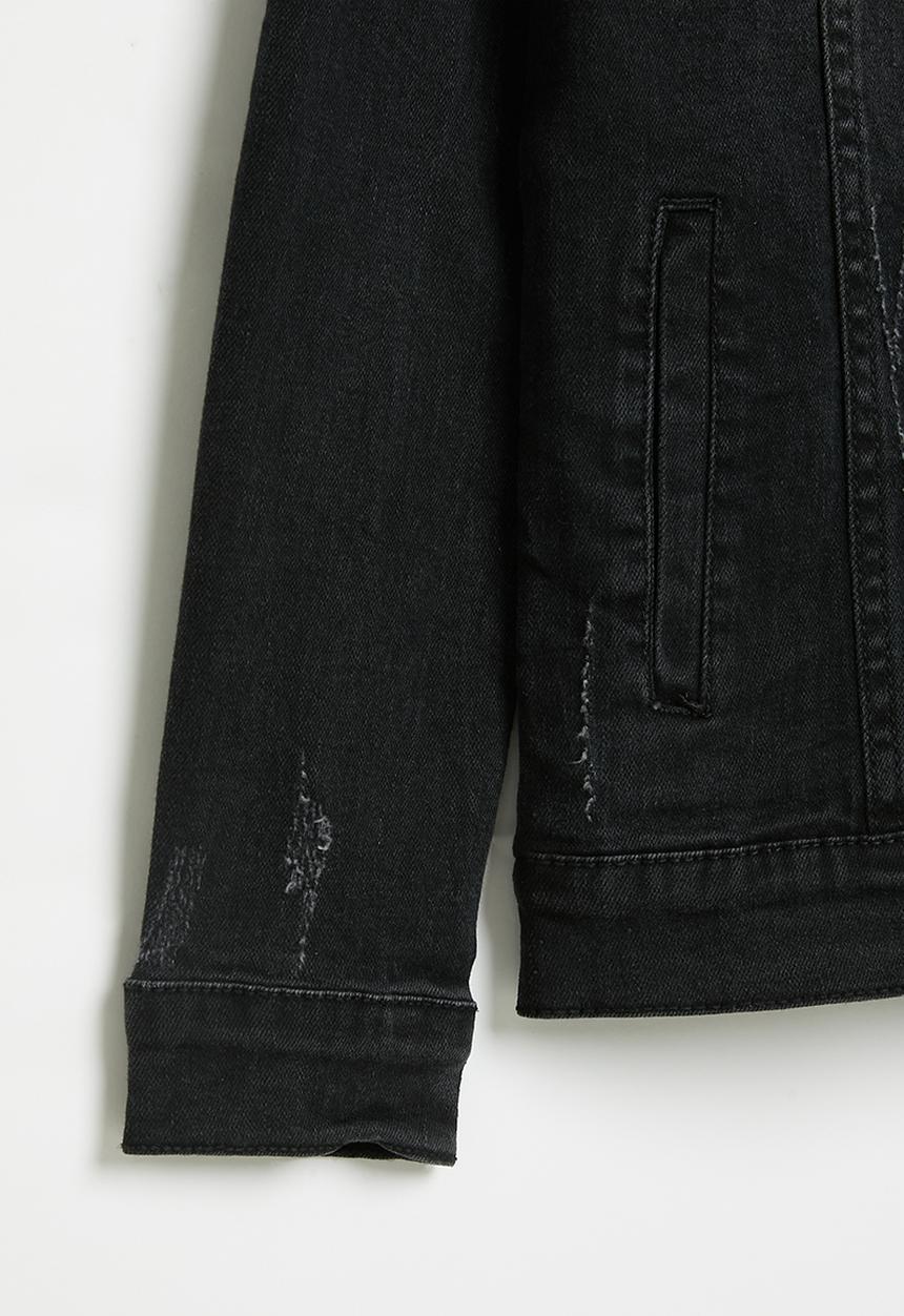 SOVIET - Denim jacket - black