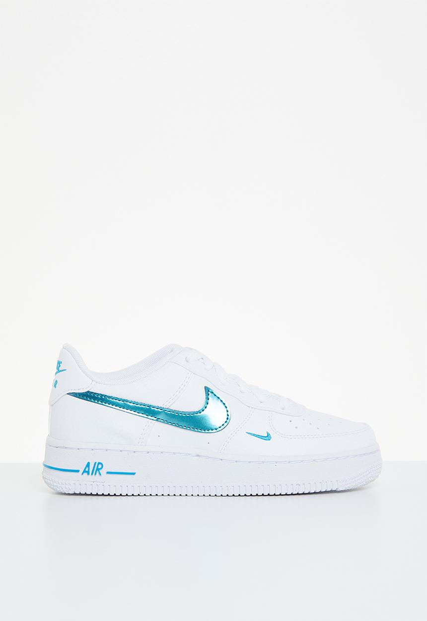 Nike - Nike air force 1 impact nn gs - white & blue lightning-blue lightning