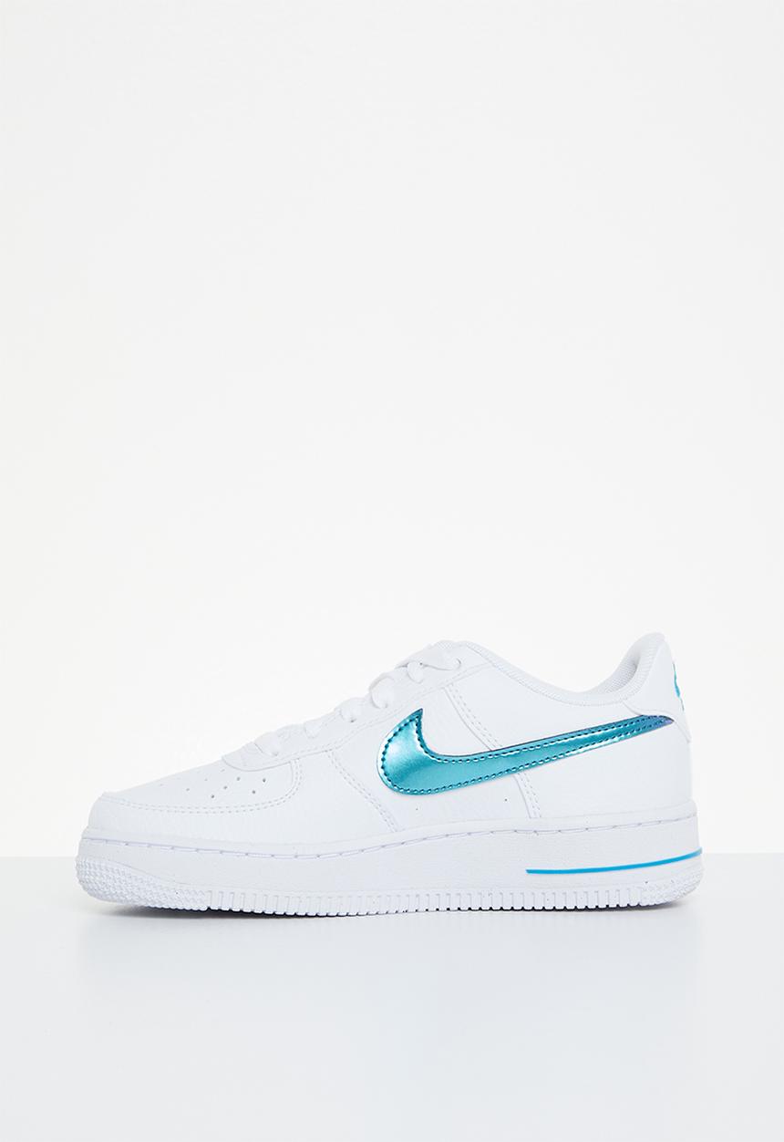 Nike - Nike air force 1 impact nn gs - white & blue lightning-blue lightning