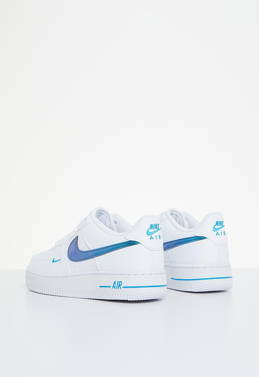 Nike - Nike air force 1 impact nn gs - white & blue lightning-blue lightning