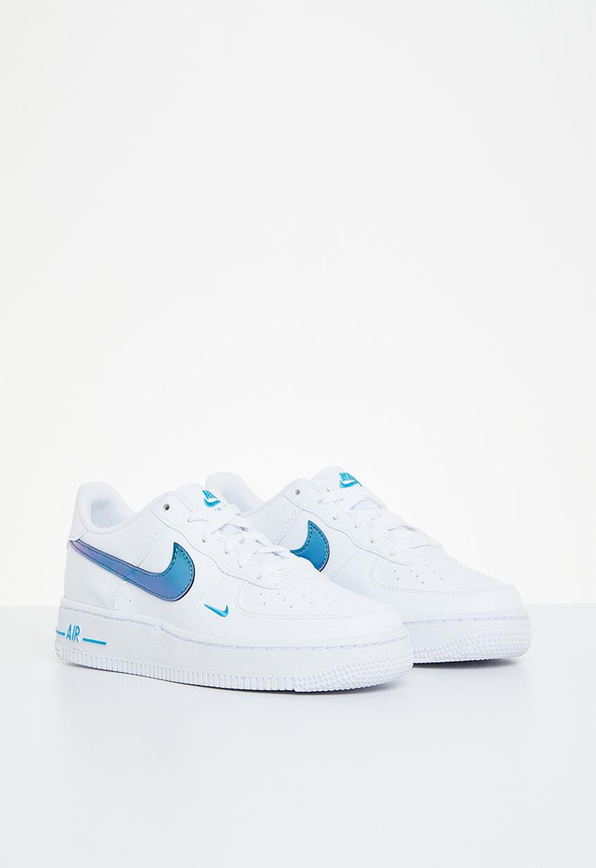 Nike - Nike air force 1 impact nn gs - white & blue lightning-blue lightning