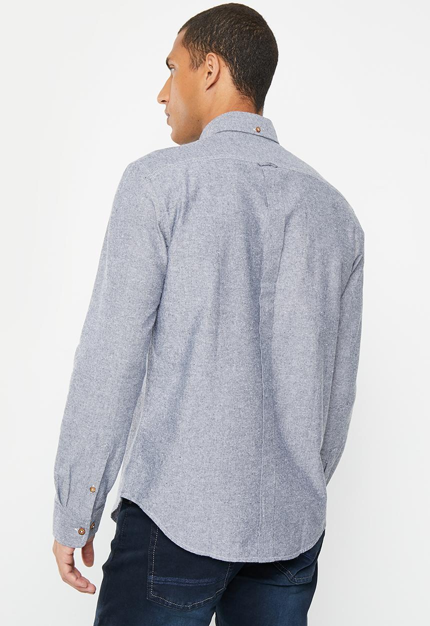 Ben Sherman - Cotton oxford shirt - midnight