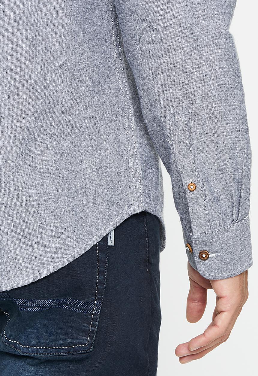 Ben Sherman - Cotton oxford shirt - midnight