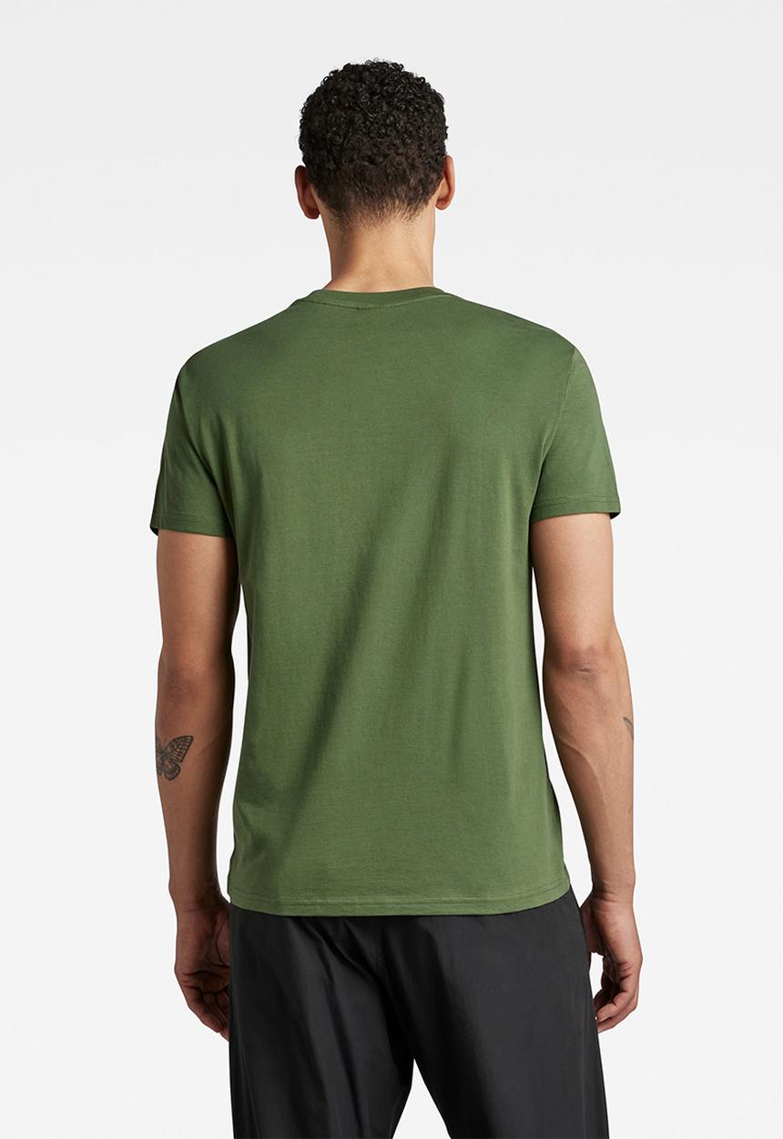 G-STAR - Stencil raw r t - dark nuri green