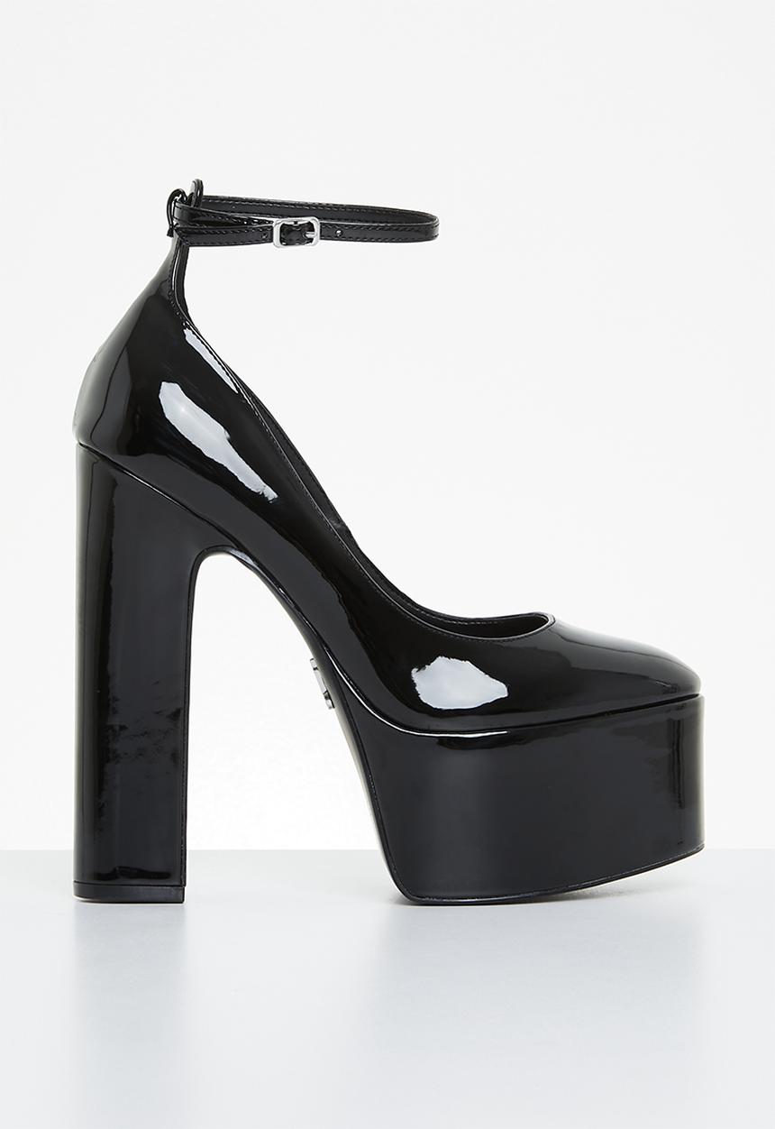 Steve Madden - Skyrise platform heel - black patent