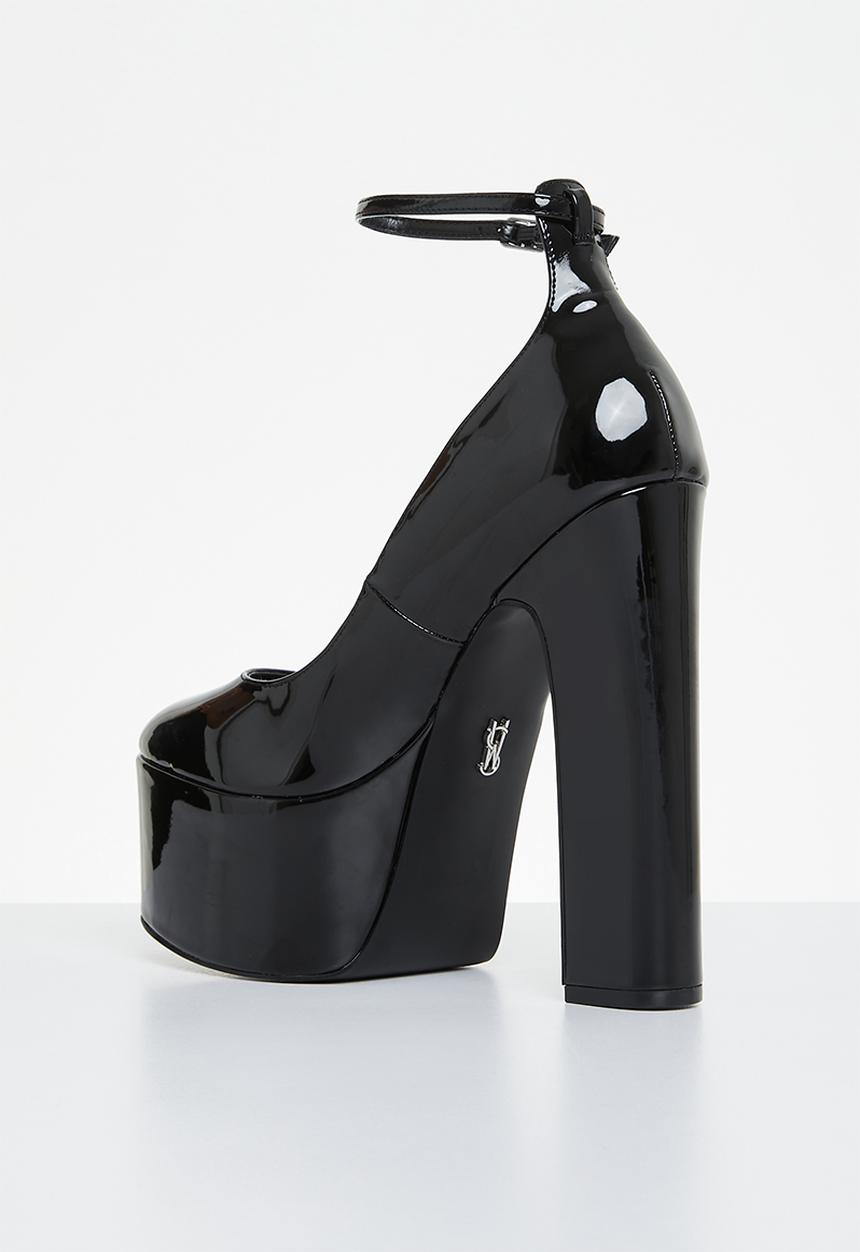 Steve Madden - Skyrise platform heel - black patent