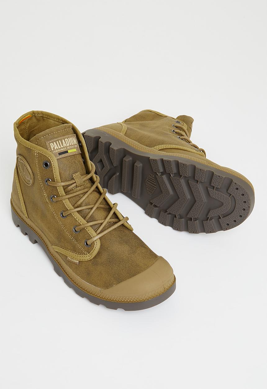 Palladium - Pampa hi wax - bone brown