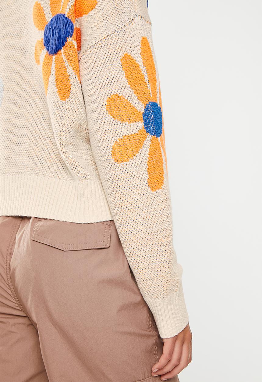 Cotton On - Everyone daisy sweater - placement floral 