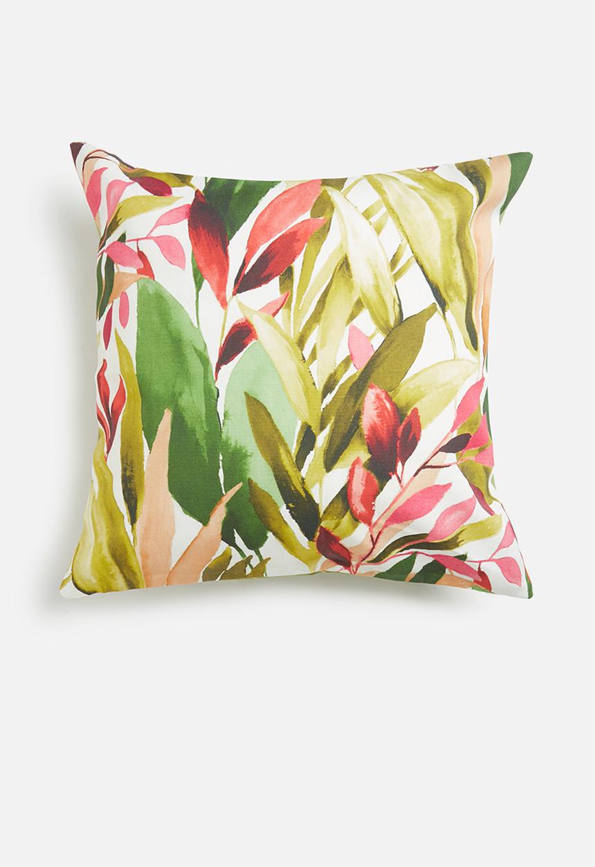 Hertex Haus - Overgrow outdoor cushion cover - macaw
