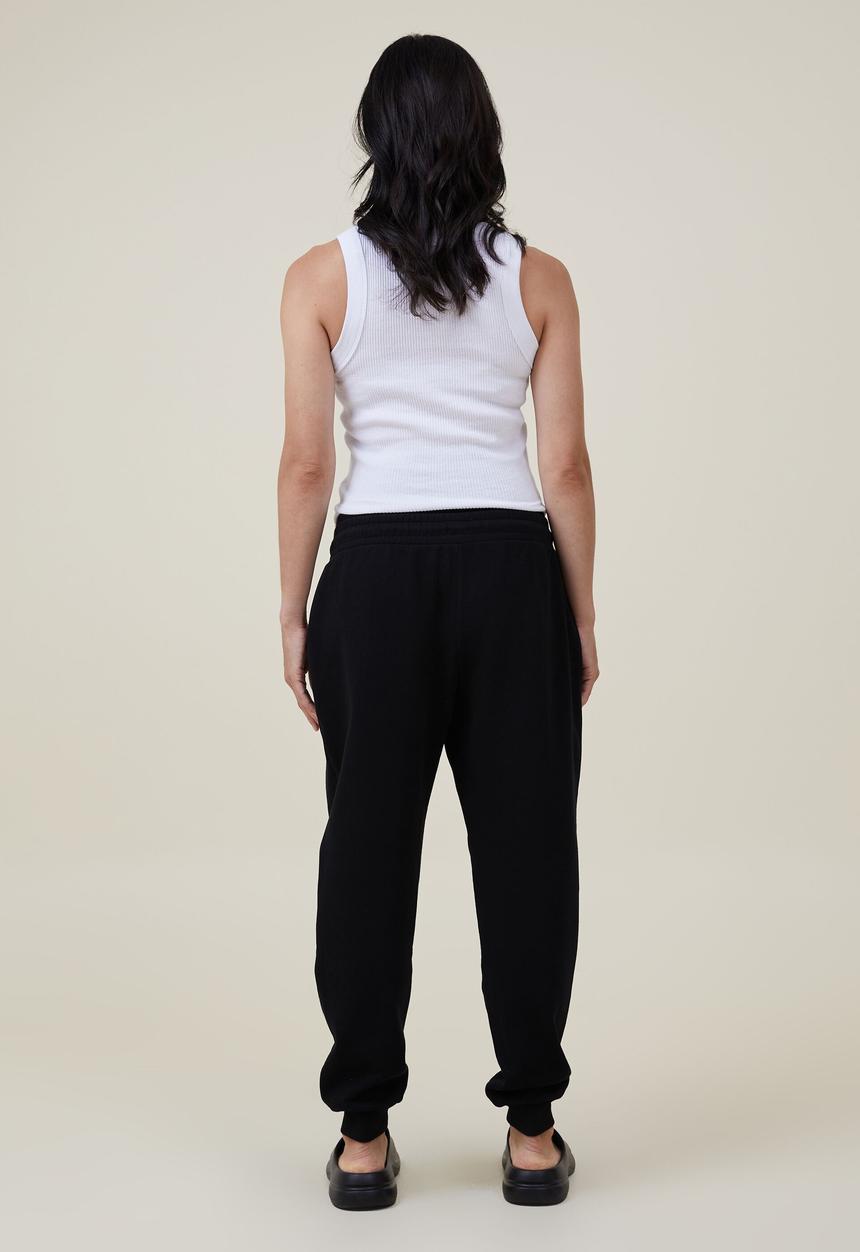 Cotton On - Maternity classic trackpant - black
