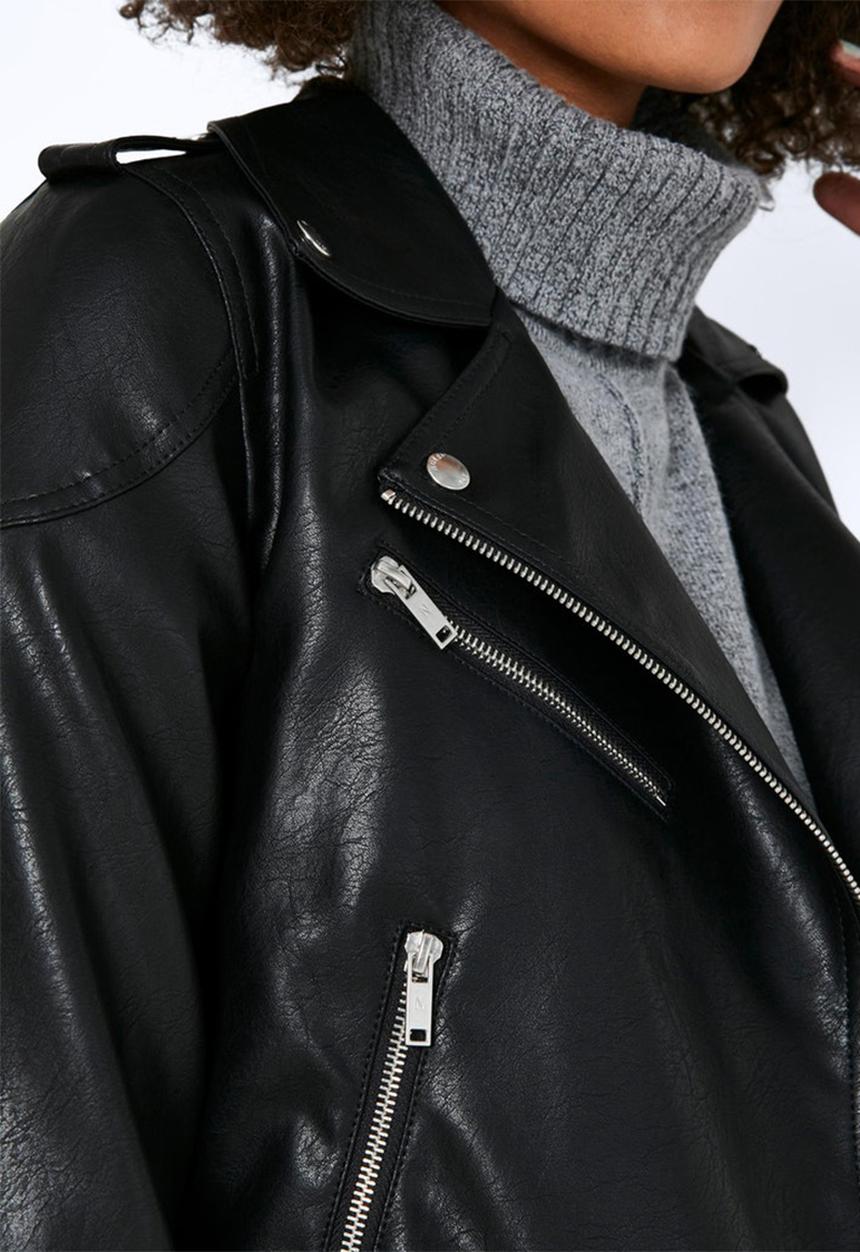 Noisy May - Rollo long sleeve jacket - black
