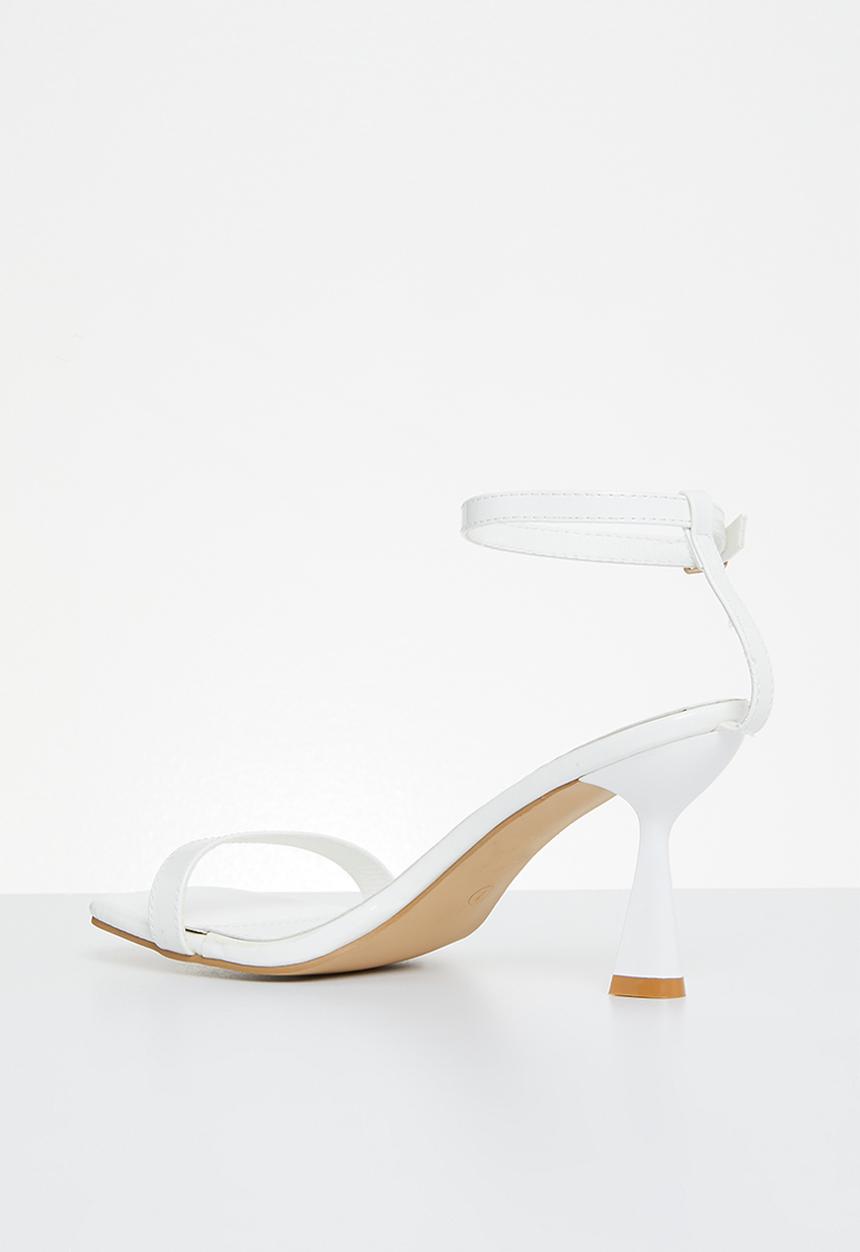 Superbalist - Callen anklestrap heel - white