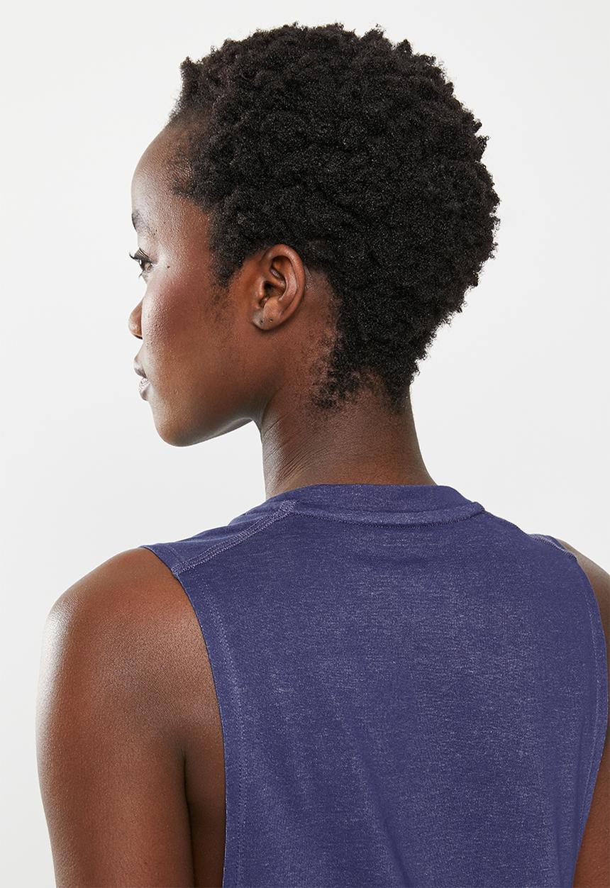 Nagino top - indigo blue/sky