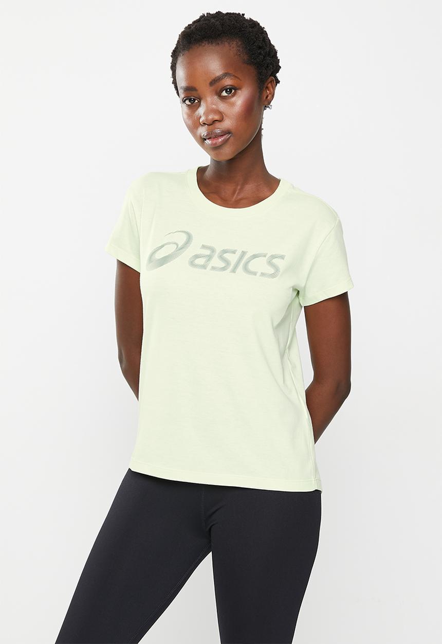 ASICS - Asics big logo tee iii - whisper green & slate grey