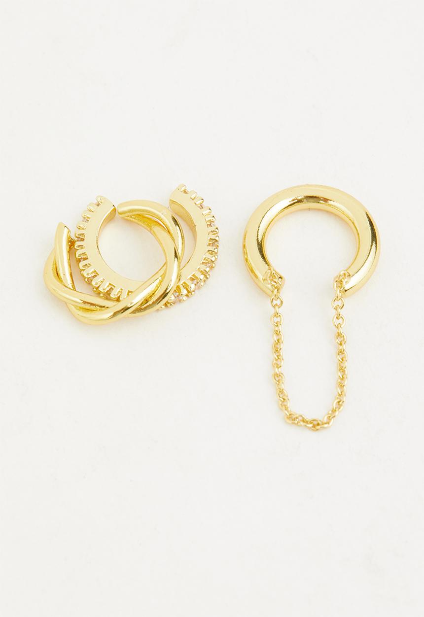 Superbalist - Yara cuff set - gold
