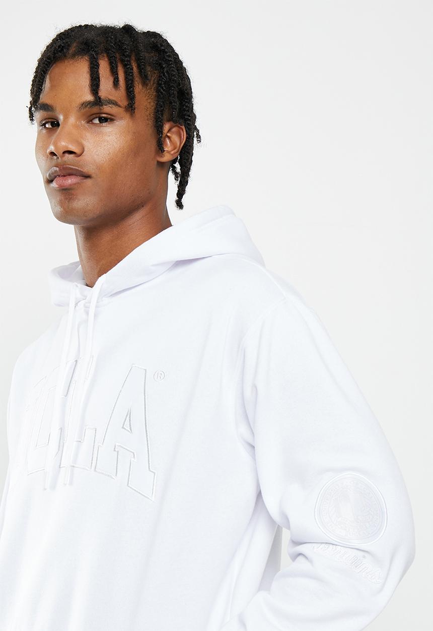 Factorie - Oversized ucla hoodie - lcn ucl white/ucla logo