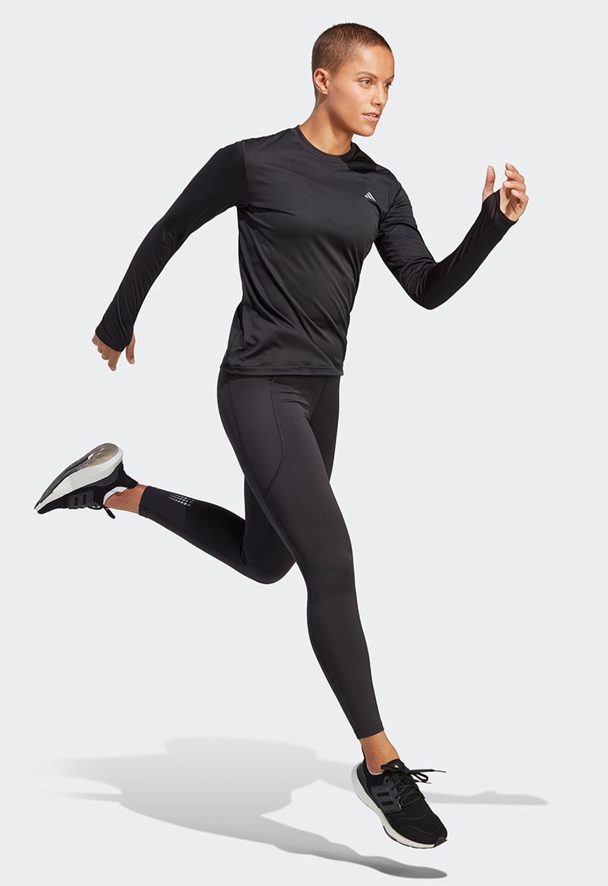 adidas Performance - Run it long sleeve - black