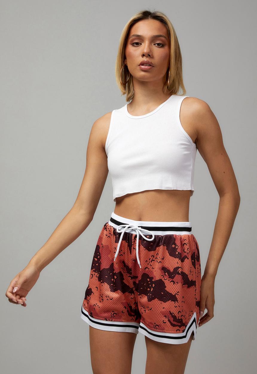 Factorie - hype street basketball short - speckled camo