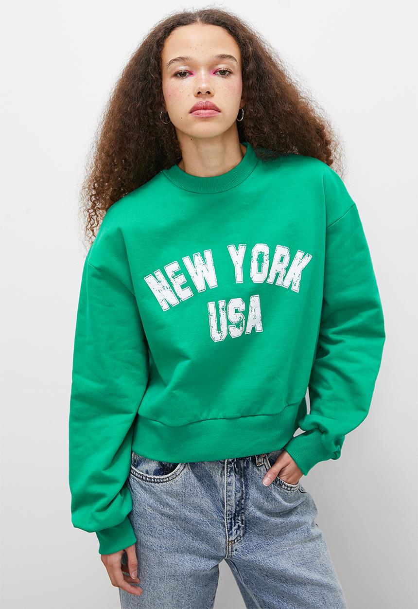 Blake - City graphic - green