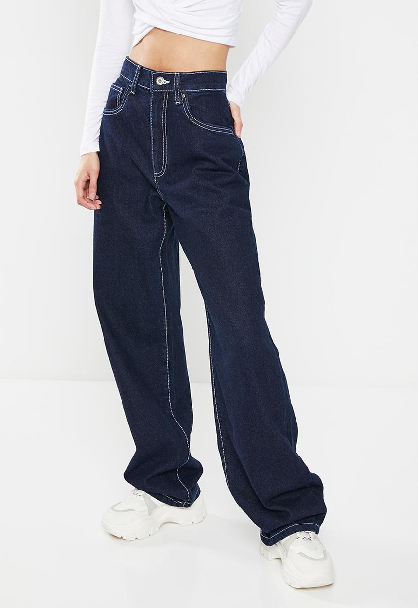 Cotton On - Loose straight jean - indigo rinse