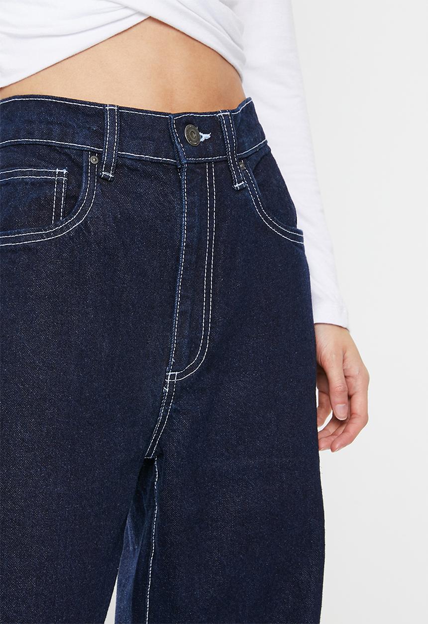 Cotton On - Loose straight jean - indigo rinse